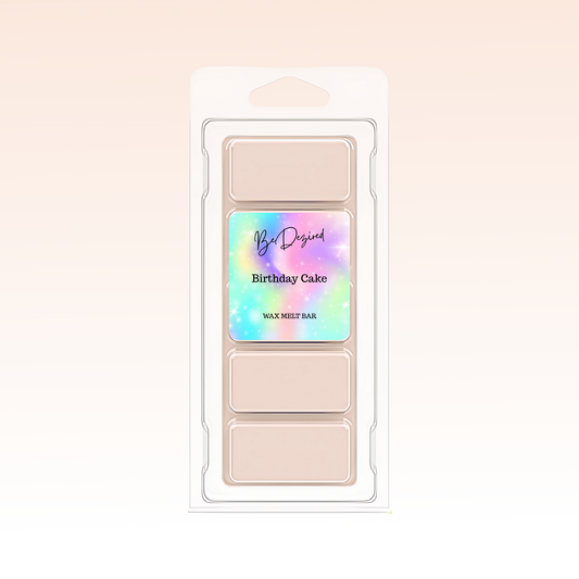 Birthday Cake 50g Wax Melt Snap Bar