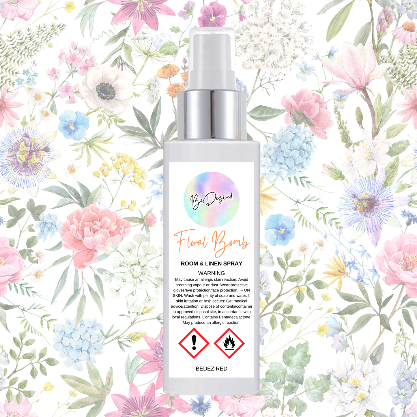 Floral Burst 125ml Room and Linen Spray Mist