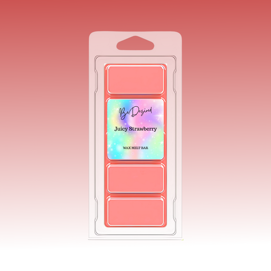 Juicy Strawberry 50g Wax Melt Snap Bar