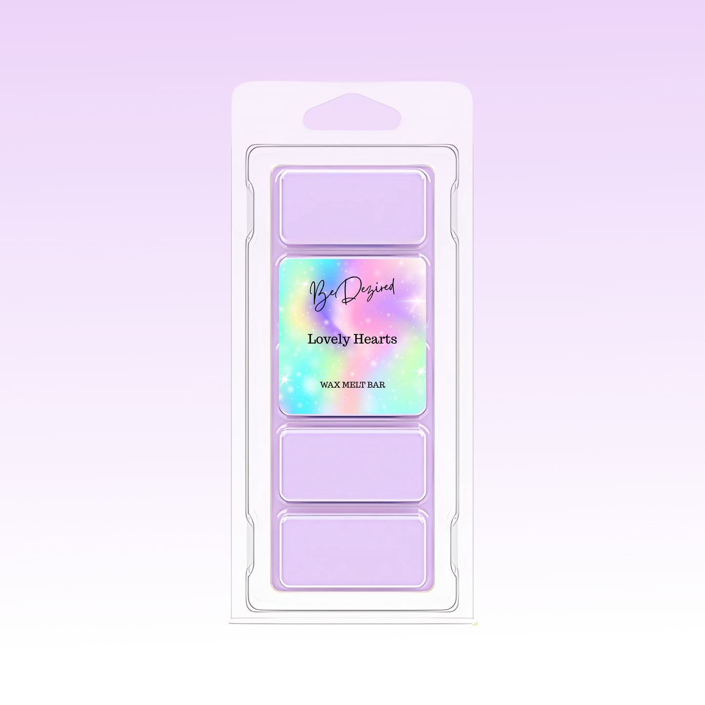 Lovely Hearts 50g Wax Melt Snap Bar