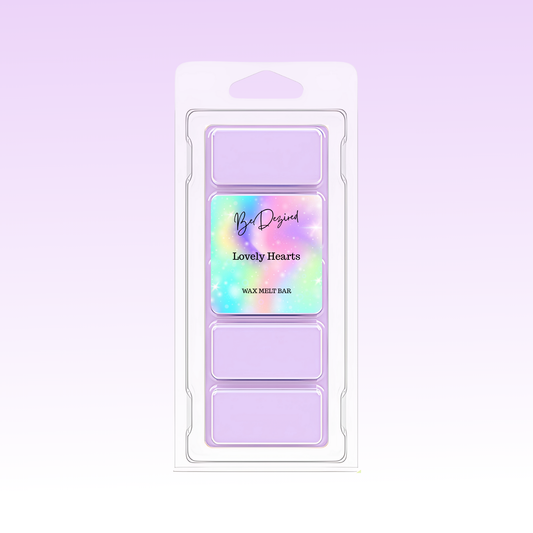 Lovely Hearts 50g Wax Melt Snap Bar