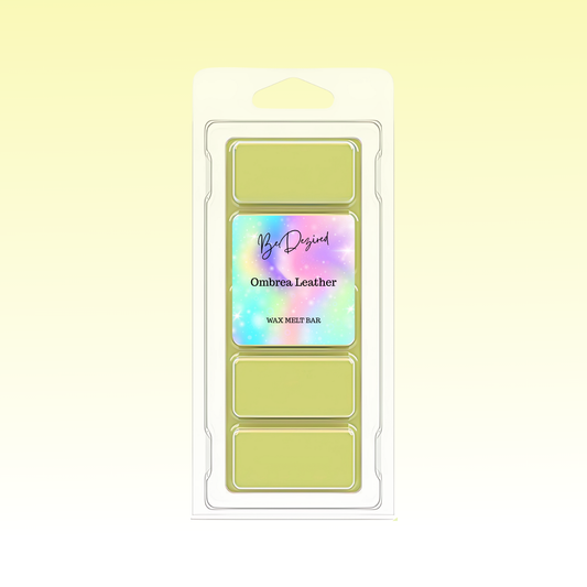 Ombrea Leather 50g Wax Melt Snap Bar