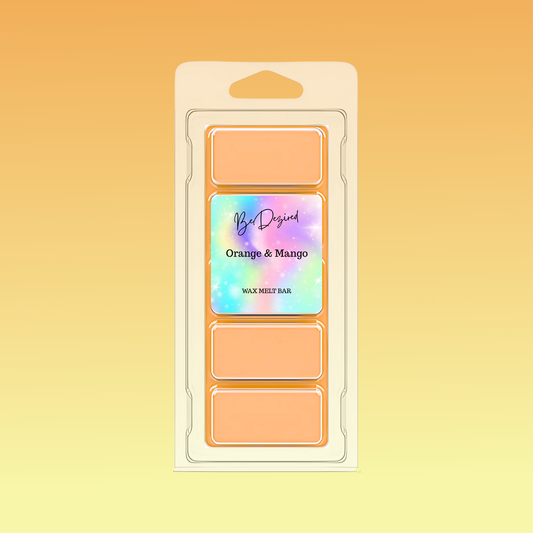 Orange & Mango 50g Wax Melt Snap Bar