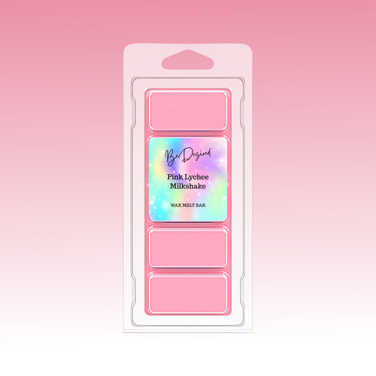 Pink Lychee Milkshake 50g Wax Melt Snap Bar