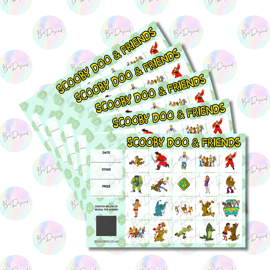 Scooby Doo & Friends Scratch Cards