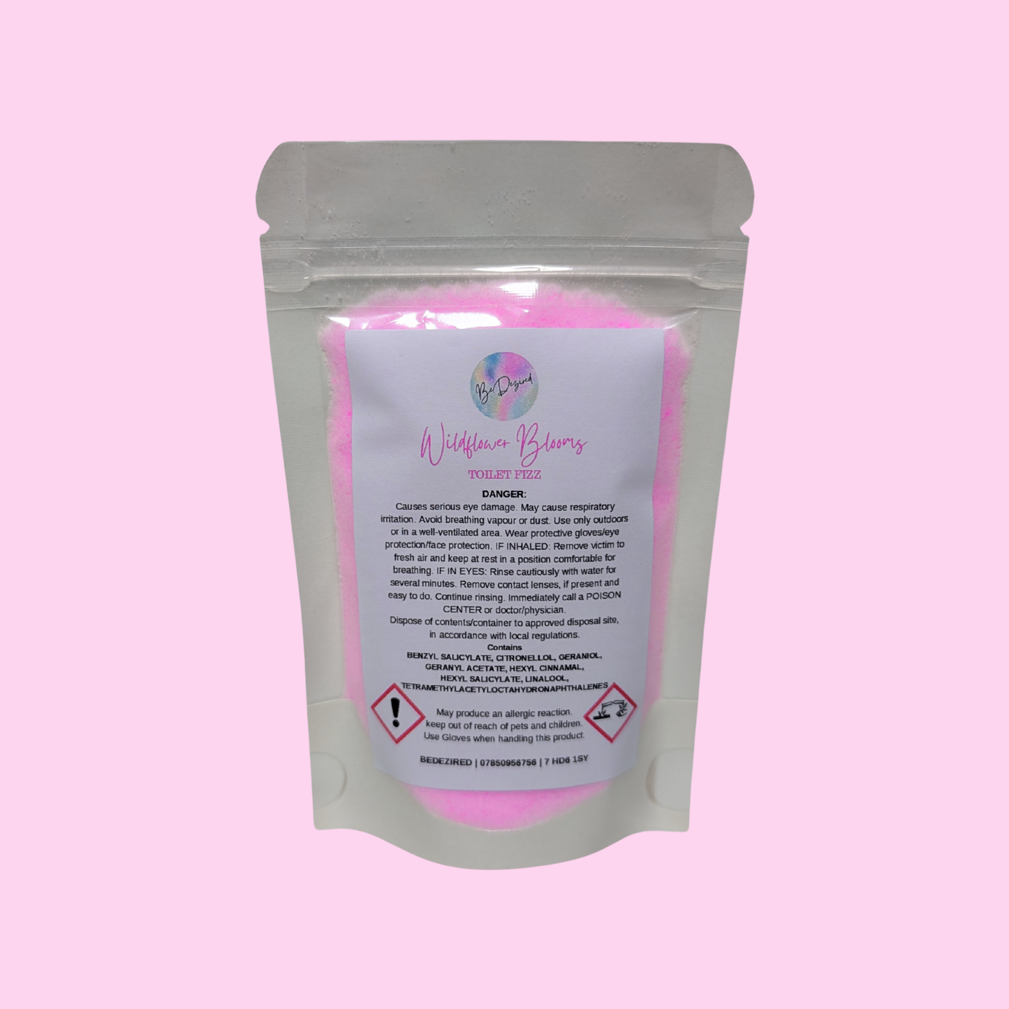 Wildflower Blooms | Toilet Fizz Powder | 70g POUCH