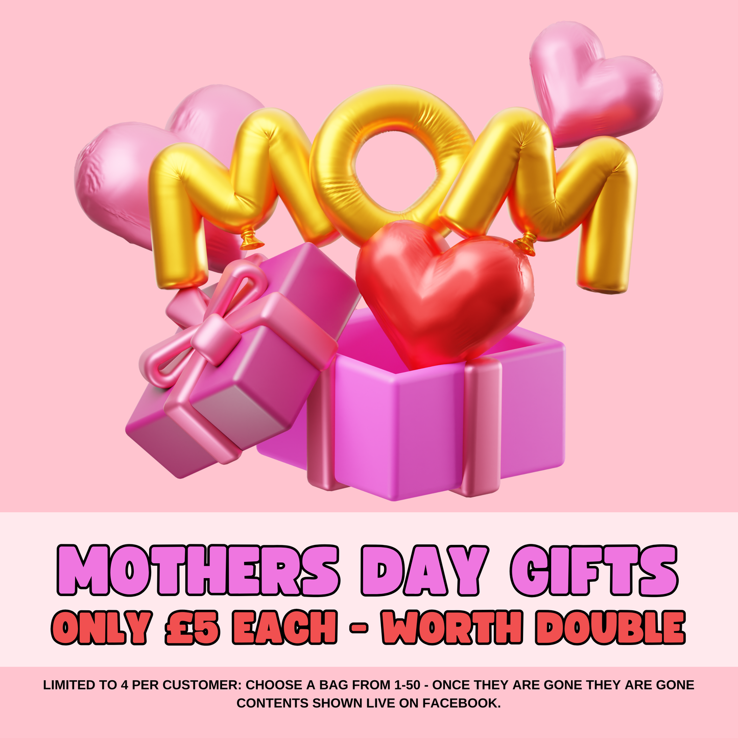 Mothers Day | Gift Box | WORTH DOUBLE | MAX 4 PER CUSTOMER ORDER