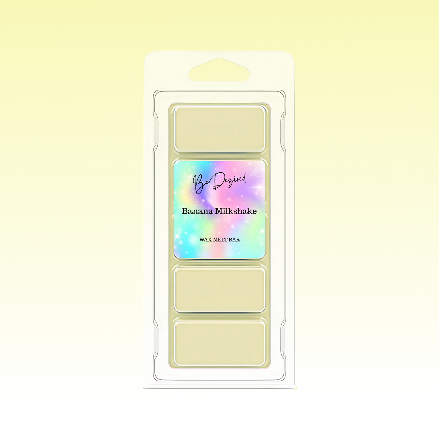 Banana Milkshake 50g Wax Melt Snap Bar