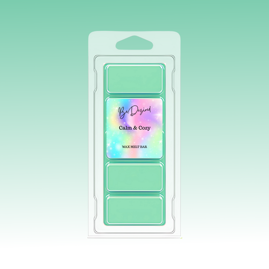 Calm and Cozy 50g Wax Melt Snap Bar