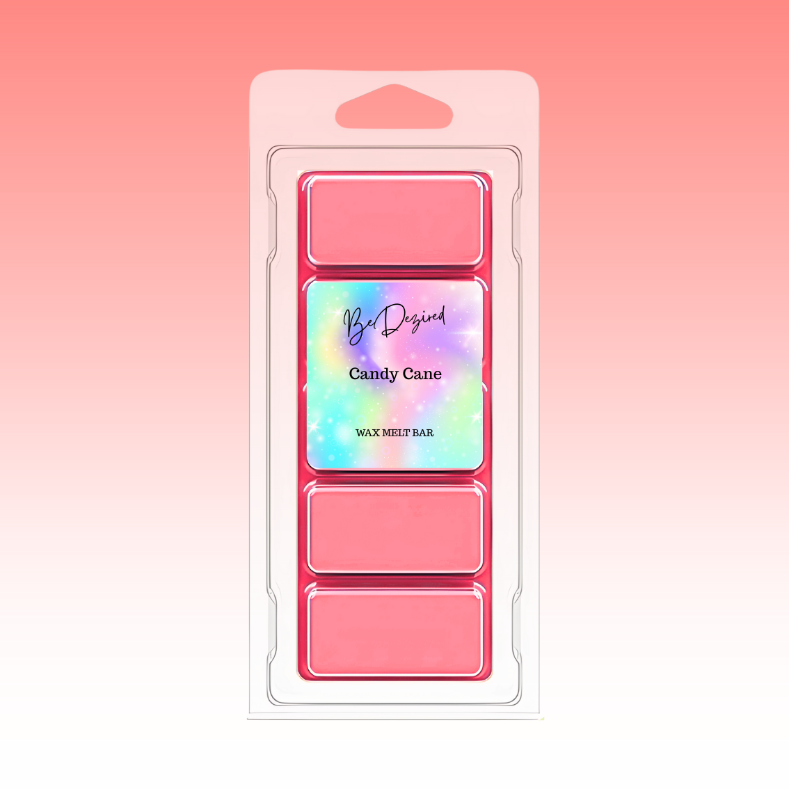 Candy Cane 50g Wax Melt Snap Bar