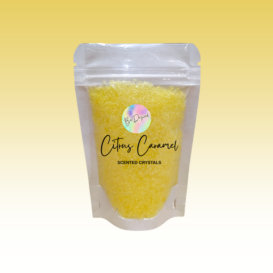 Citrus Caramel | 130g Scented Crystals