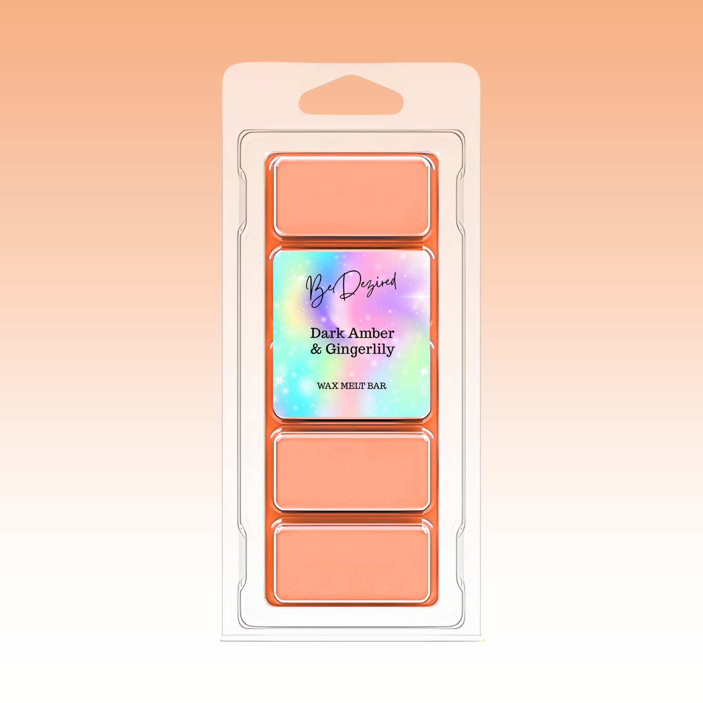 Dark Amber & Gingerlily 50g Wax Melt Snap Bar