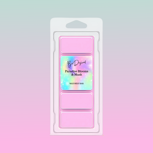 Paradise Blooms and Musk 50g Wax Melt Snap Bar