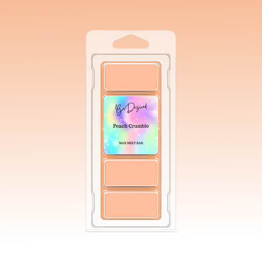 Peach Crumble 50g Wax Melt Snap Bar