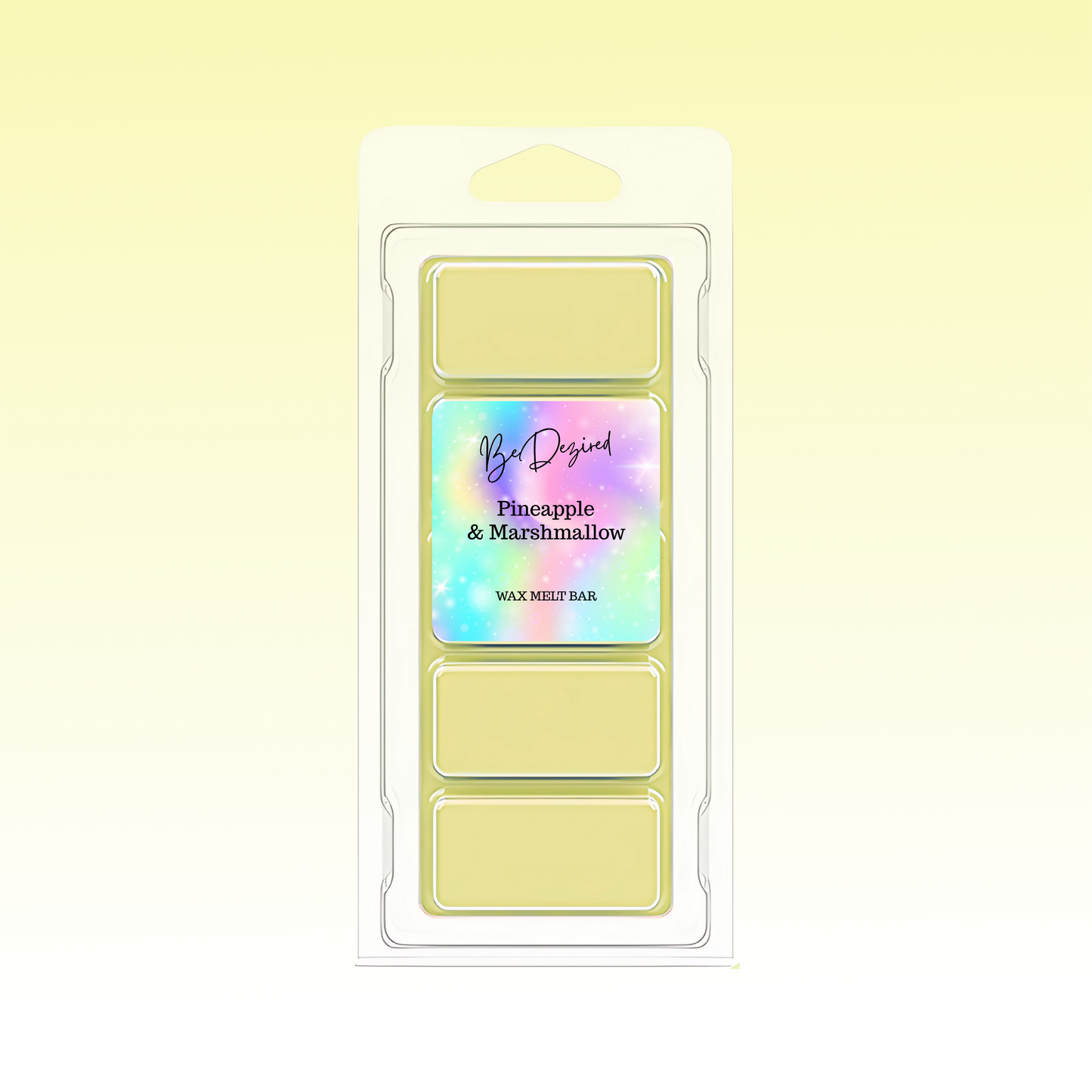 Pineapple & Marshmallow 50g Wax Melt Snap Bar