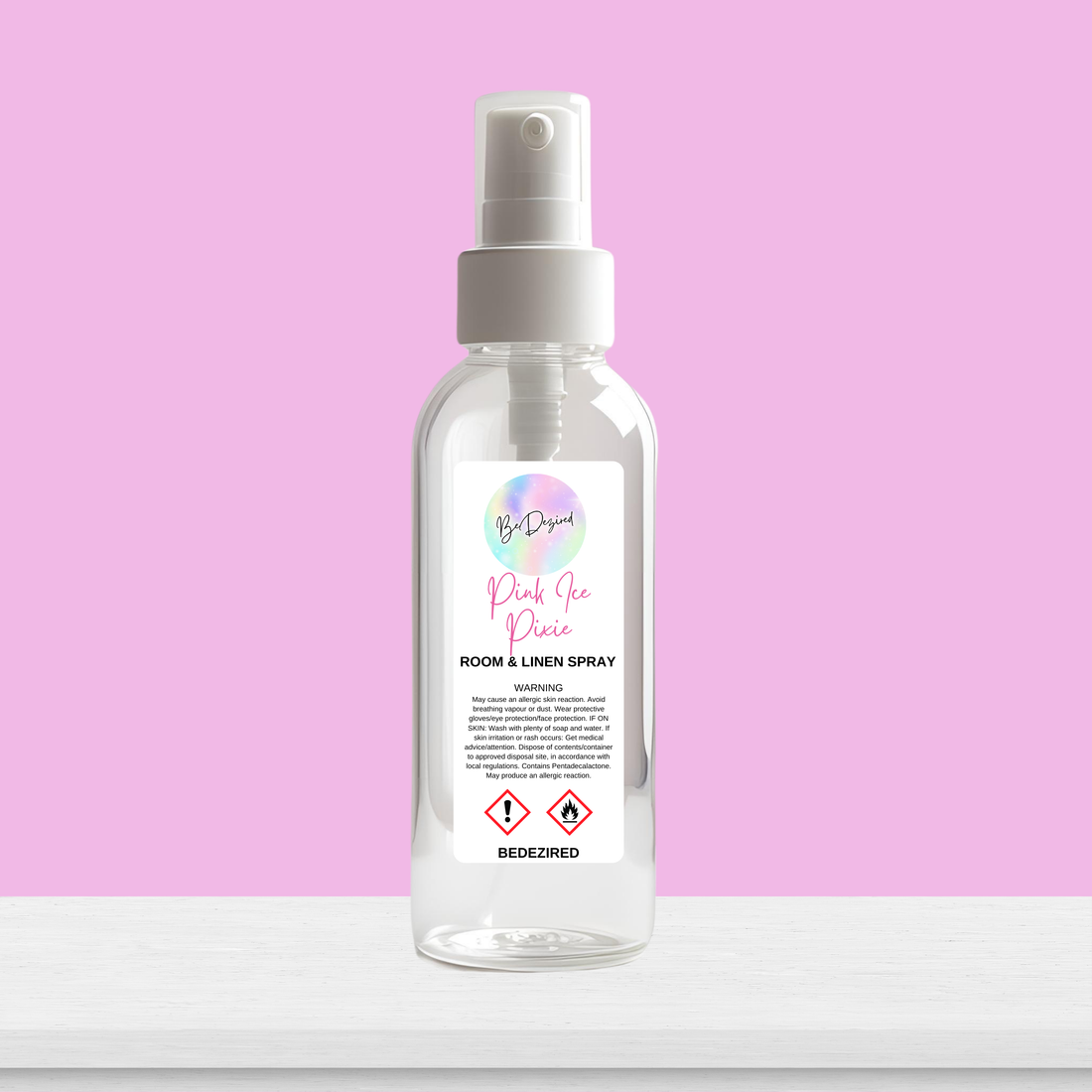 Pink Ice Pixie Room and Linen Spray – BeDezired