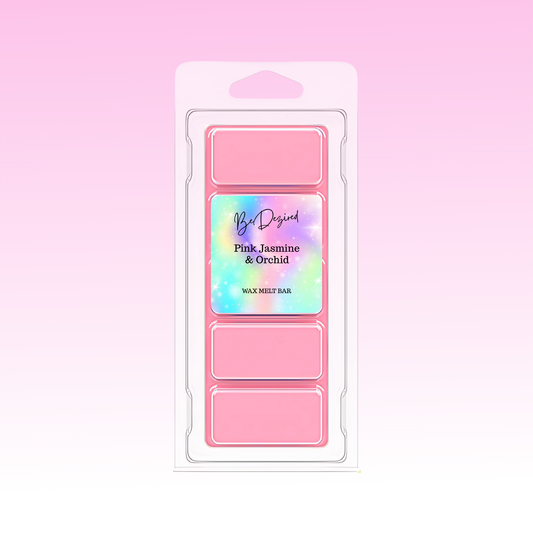 Pink Jasmine & Orchid 50g Wax Melt Snap Bar