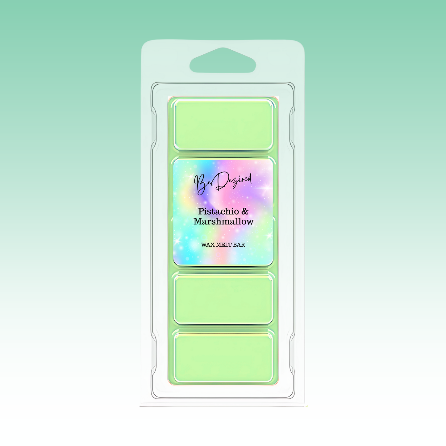 Pistachio & Marshmallow 50g Wax Melt Snap Bar