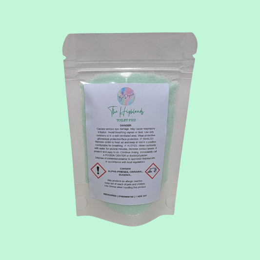 The Highlands Pine | Toilet Fizz Powder | 70g POUCH