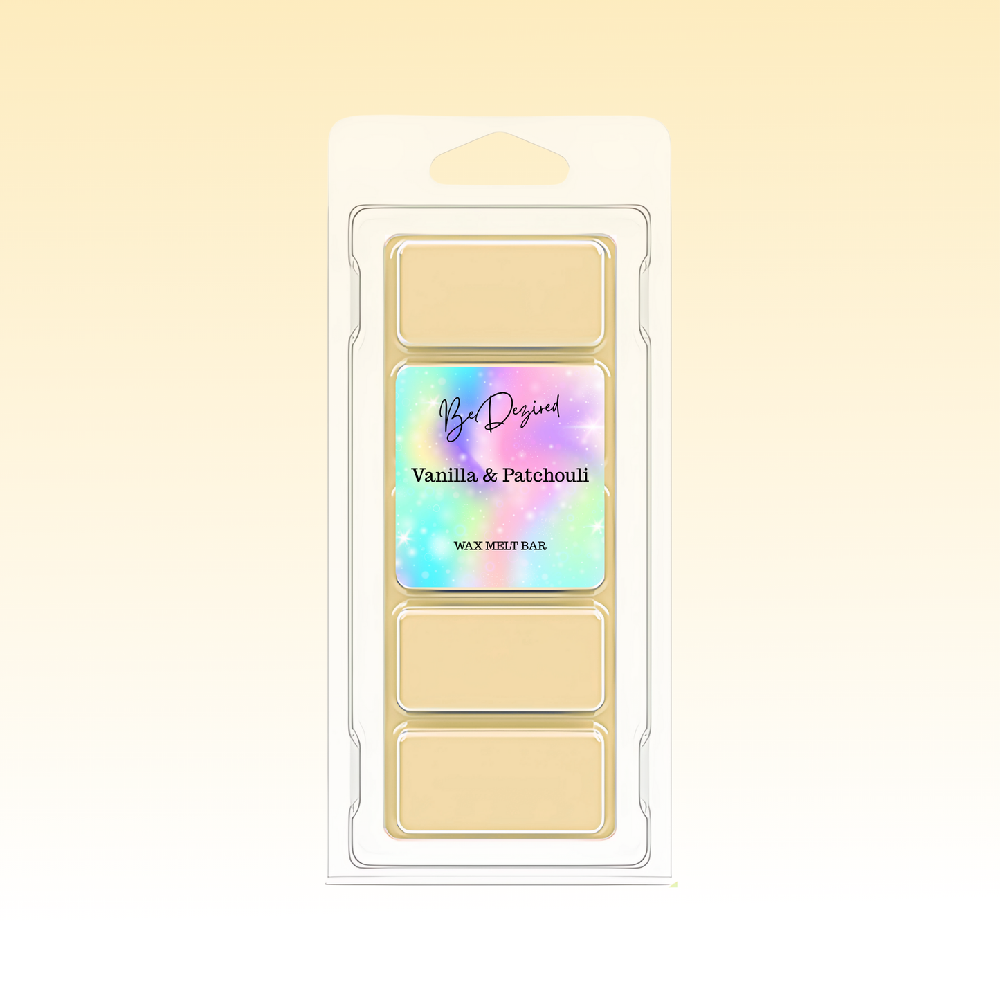 Vanilla And Patchouli 50g Wax Melt Snap Bar