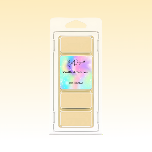 Vanilla And Patchouli 50g Wax Melt Snap Bar